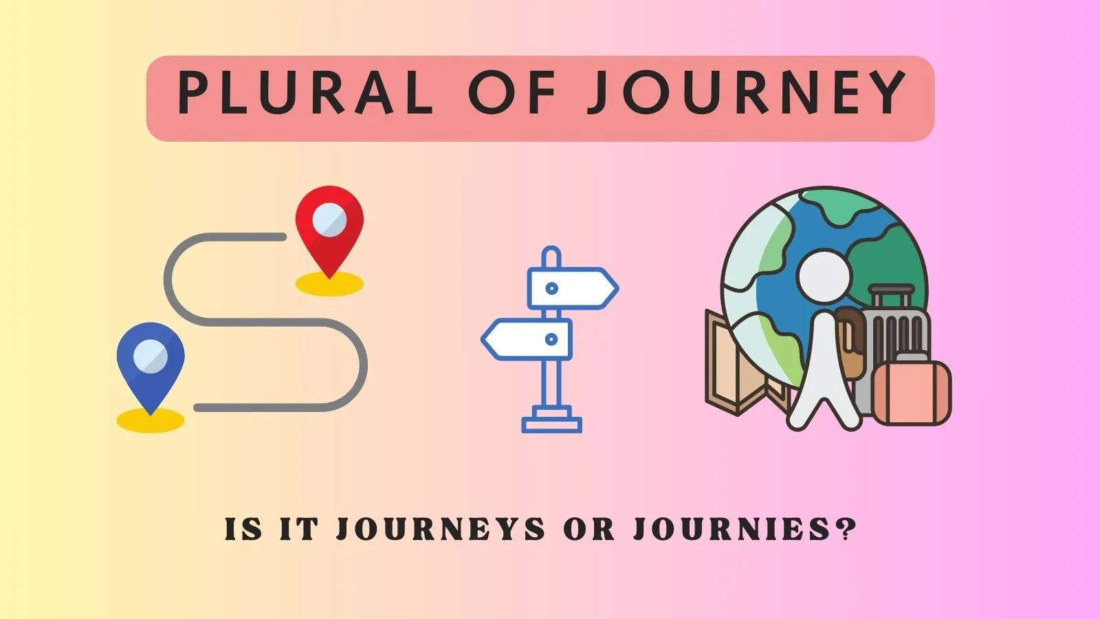 Plural of Journey