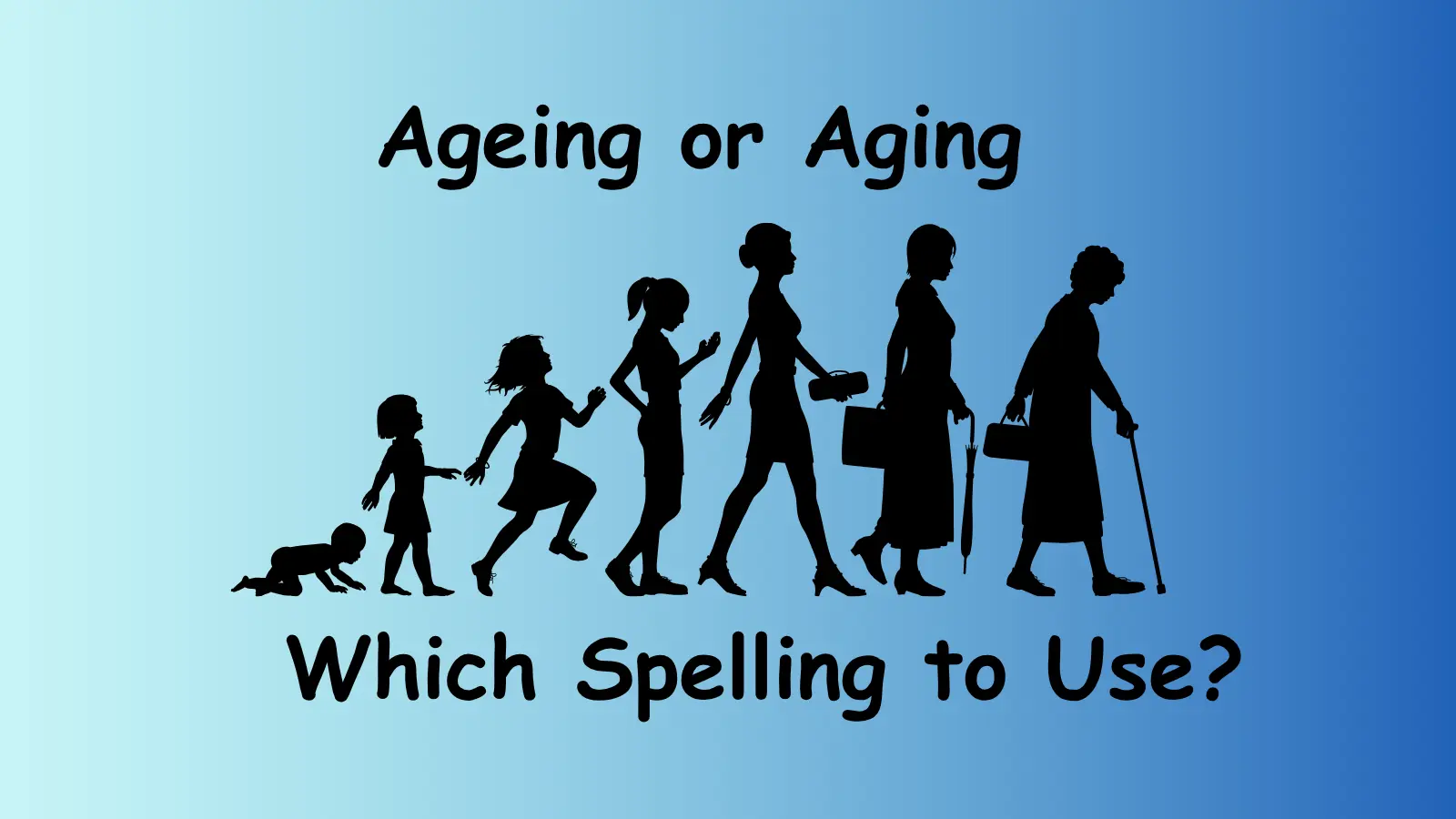 Ageing or Aging