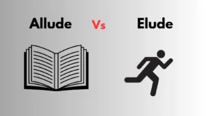allude vs elude